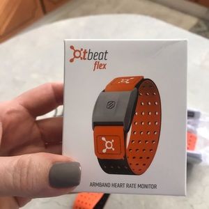 Orange Theory armband heart rate monitor